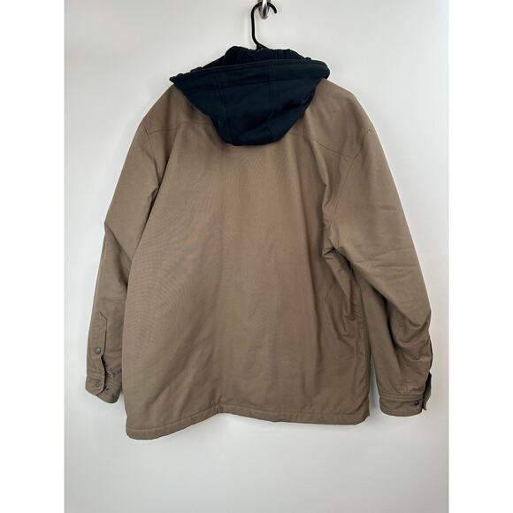 Carhartt Roane Hooded Quick Duck Shirt Jacket - Picture 7 of 12